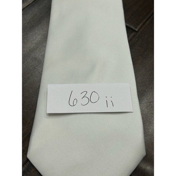Stacy Adams Necktie White One Size Adjustable Fit Lightweight Business Formal - Picture 7 of 8